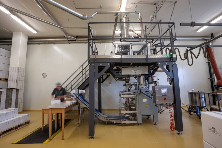 Internationale Teekultur für die Schweiz – präzise abgefüllt mit einer Mehrkopf-waage