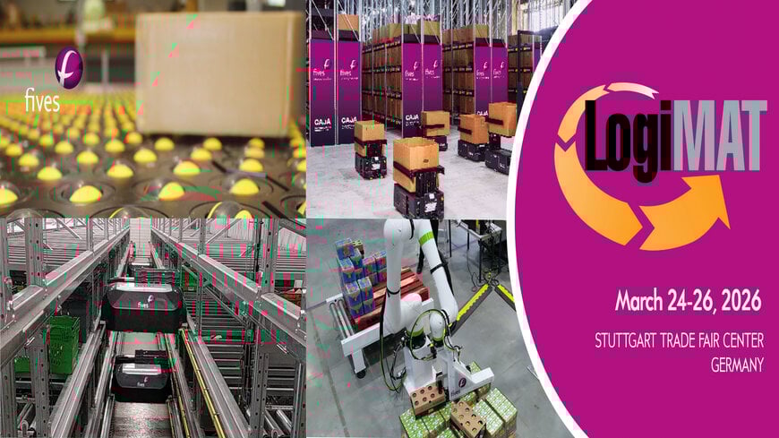 F&uuml;nfer auf der LogiMAT 2026