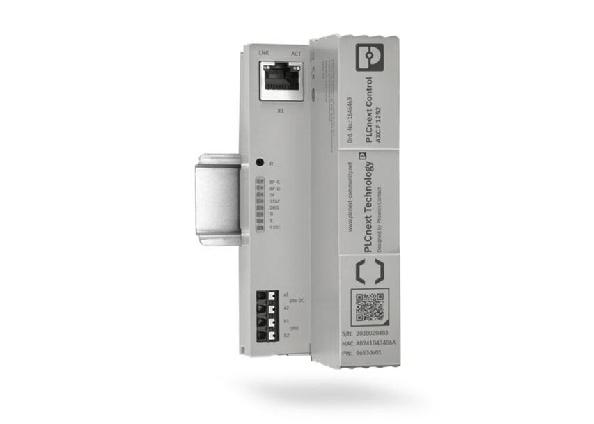 Phoenix Contact Wprowadza Sterownik AXC F 1252