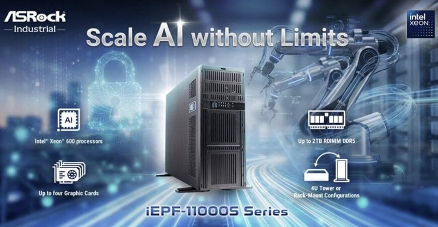 ASRock Industrial Introduces Xeon 600 Edge AI Platform