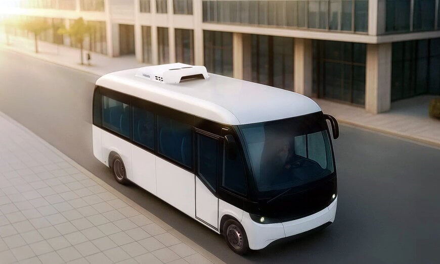 High-Voltage Electric Rooftop Air Conditioning for Large Commercial Vehicles