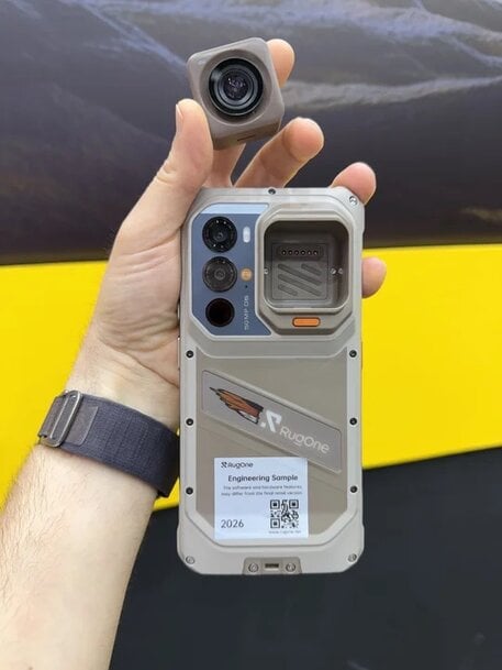 El RugOne Xsnap 7&nbsp;Pro de Ulefone desaf&iacute;a al Robot Phone de Honor con su c&aacute;mara de acci&oacute;n extra&iacute;ble
