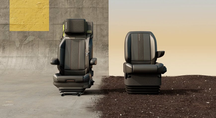 Heavy-duty seating systems for construction machinery