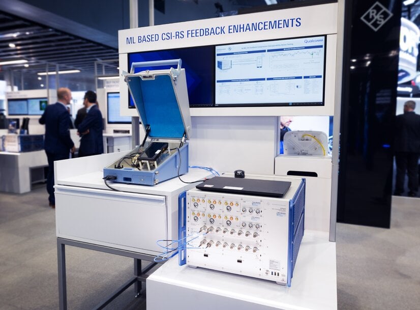 KT e Rohde & Schwarz apresentam o desempenho de transmiss&atilde;o de r&aacute;dio aprimorado por IA