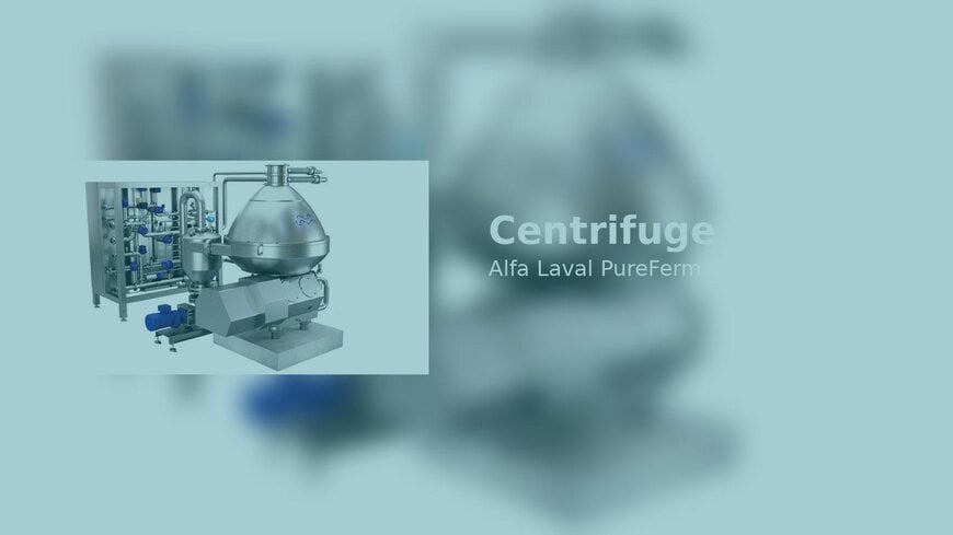 Zentrifugentechnologie f&uuml;r hochdichte Fermentationsprozesse