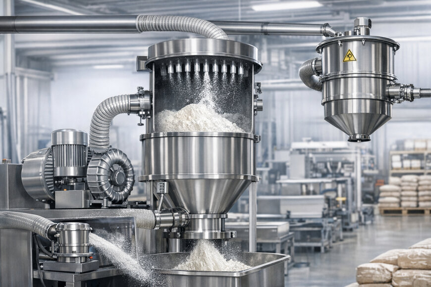 Technologie de transport sous vide pour mat&eacute;riaux alimentaires