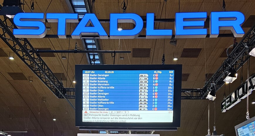 Stadler and ebblo Launch Strategic Cooperation for Modern Passenger Informatio