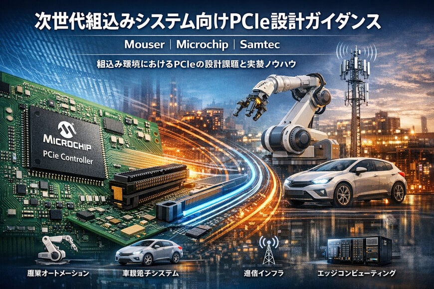 次世代組込みシステム向けPCIe設計ガイダンス