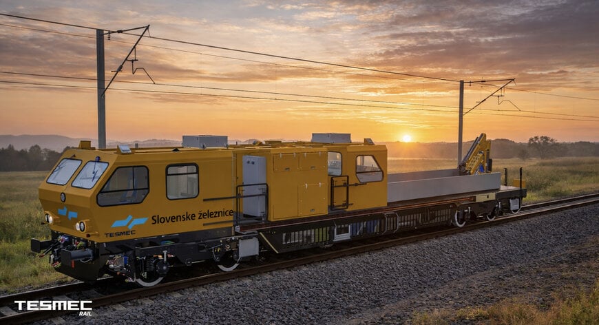 Tesmec Group fournit des v&eacute;hicules de maintenance ferroviaire aux Chemins de fer slov&egrave;nes