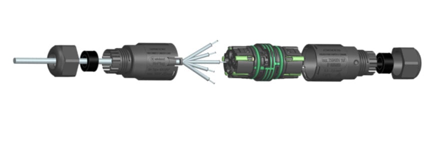 Direct connection system for electrical device installation