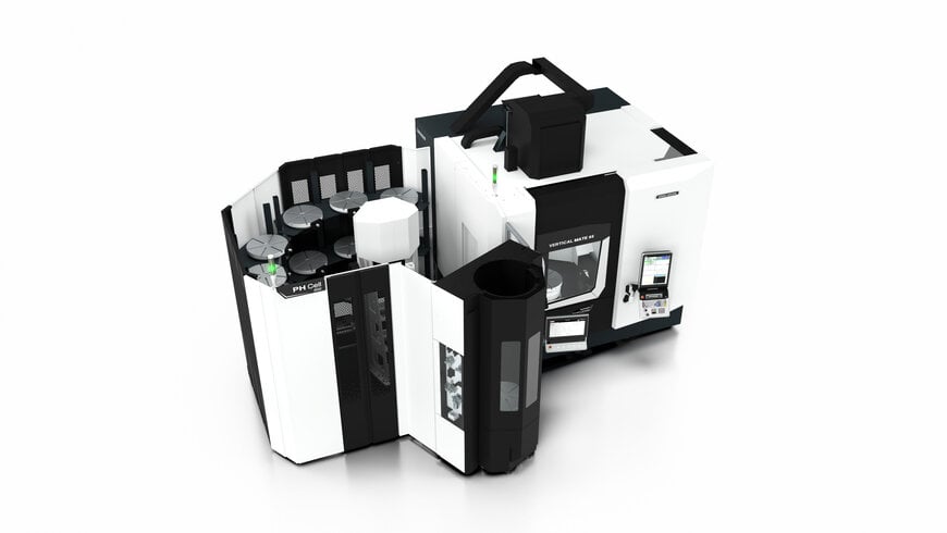 Broyage vertical multi-processus avec automatisation intégrée et stabilisation thermique