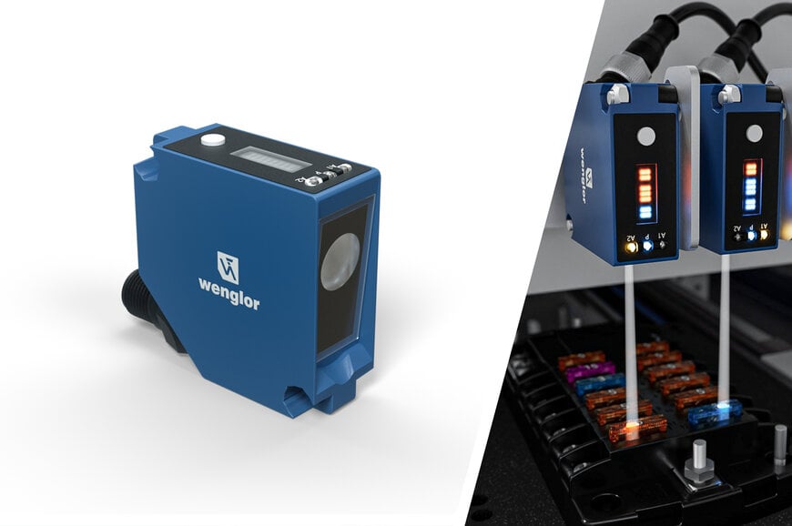 Farbsensor P1PF f&uuml;r pr&auml;zise Farbpr&uuml;fung