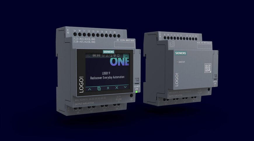 Siemens Introduces LOGO! 9 Logic Controller for Automation