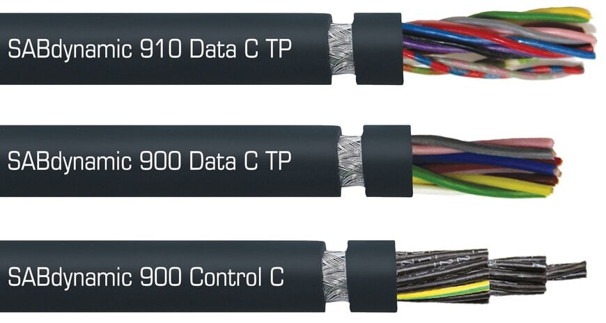 SAB Permanently Flexible Cables Combine High Durability and Low Capacitance for Long Distances
