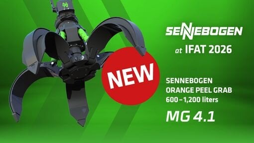 SENNEBOGEN at the IFAT 2026