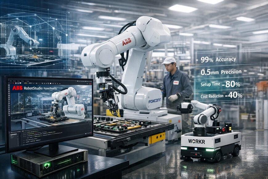 Industrial Robotics Simulation Platform for Physical AI Deployment