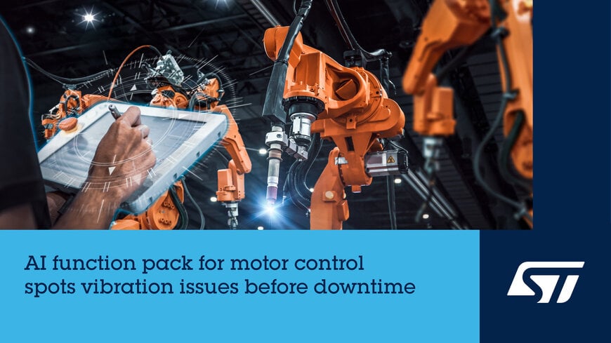 STMicroelectronics Launches AI Motor-Control Software
