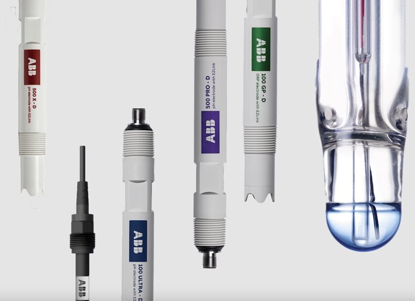 Capteur de pH industriel con&ccedil;u pour les environnements de proc&eacute;d&eacute;s difficiles