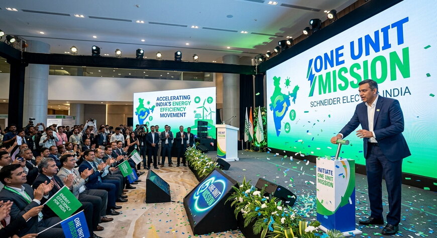 Schneider Electric Accelerates India Energy Efficiency With One Unit Mission