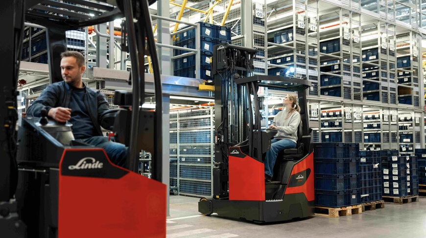 Linde Unveils Compact Reach Trucks for Narrow Aisles 