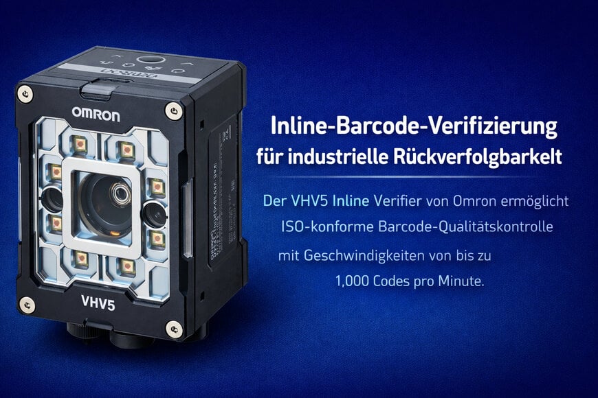 Inline-Barcod&uuml;berpr&uuml;fung f&uuml;r industrielle R&uuml;ckverfolgbarkeit