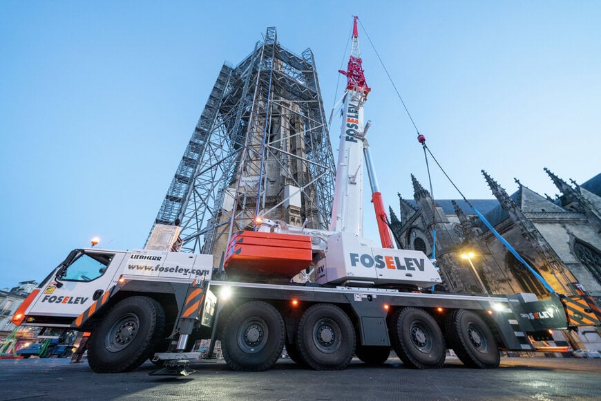 Liebherr Group Crane Supports Basilica Restoration