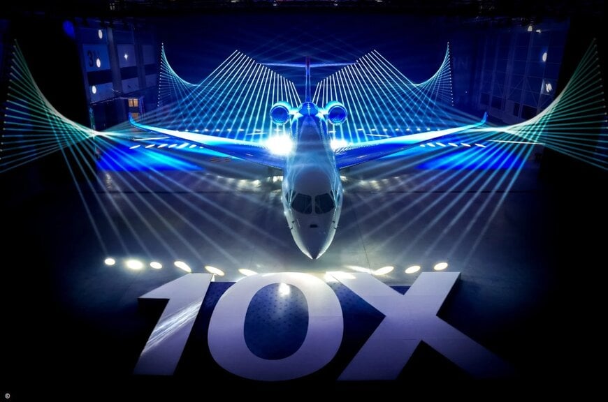 Ultra-Long-Range Business Jet With Advanced Composite Wing Architecture