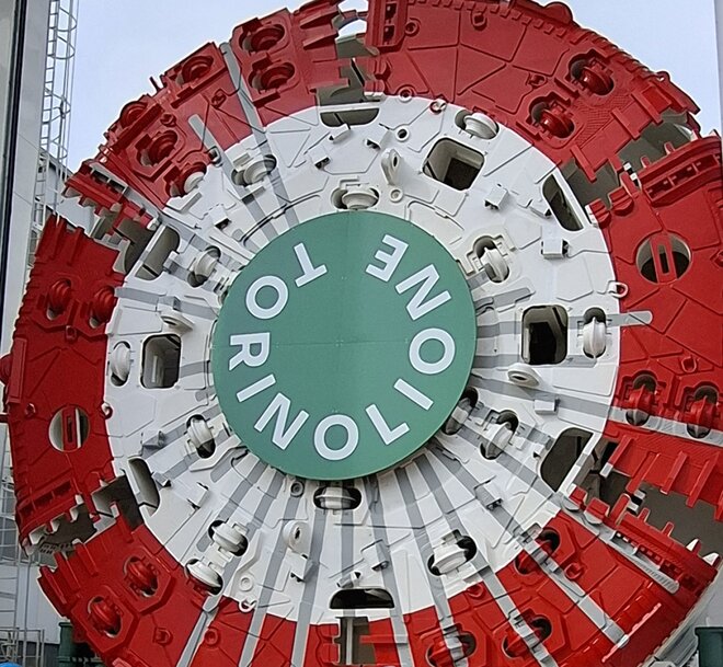 Consegnata la prima TBM per la galleria di base del Moncenisio