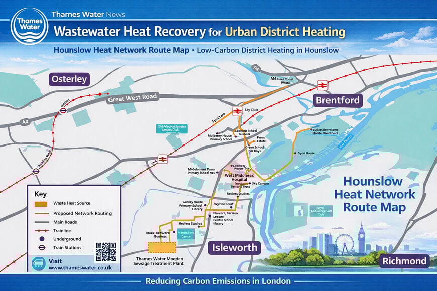 Wastewater Heat Recovery for Urban District Heating