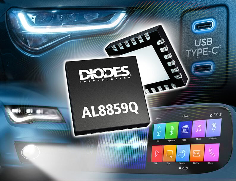 Diodes Introduces AL8859Q Boost Controller
