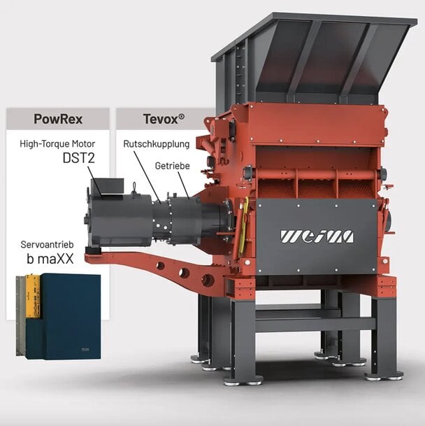 High-Torque Electric Drive Targets Shredder Efficiency