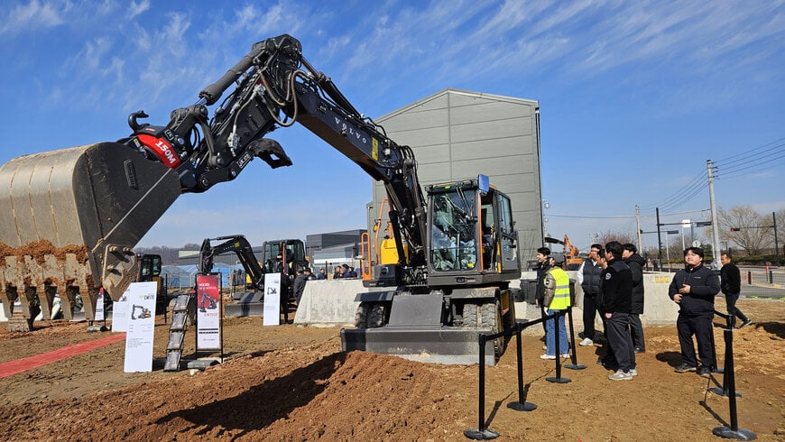 Volvo CE Launches Nationwide Korea Roadshow for New Excavators