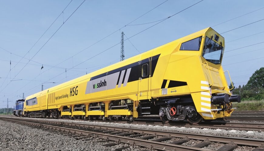 Meulage &agrave; grande vitesse pour la maintenance ferroviaire pr&eacute;ventive