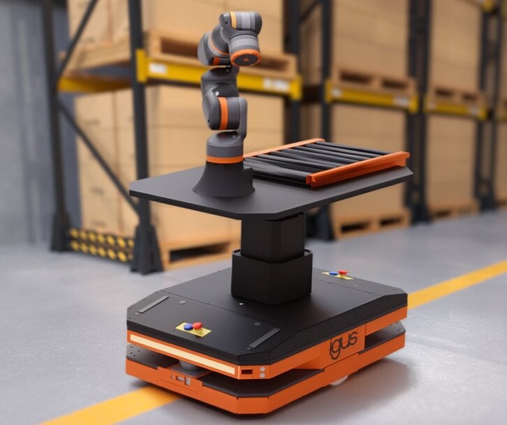 New igus Modular Autonomous Mobile Robot Platform Is Easy to Configure and Deploy