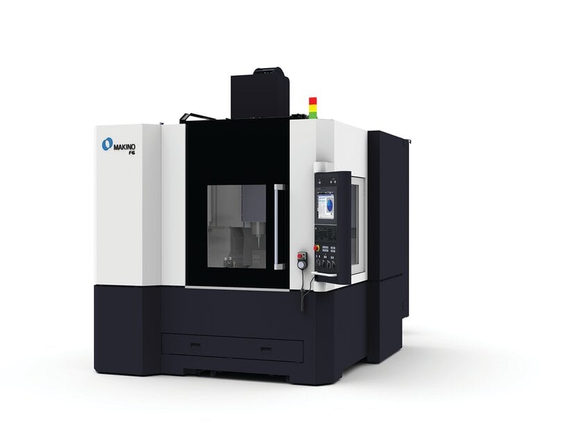Makino f6: Elevata stabilit&agrave; (sgrossatura+fresatura)2