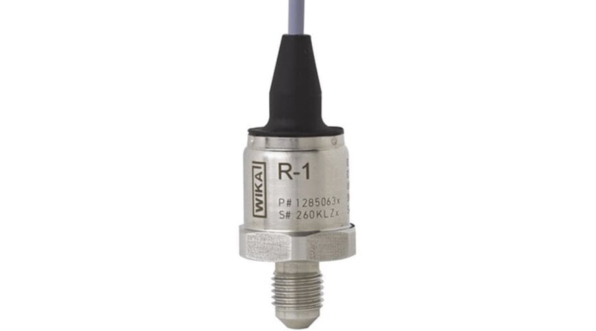 Pressure sensor for flammable refrigerants in HVAC/R systems