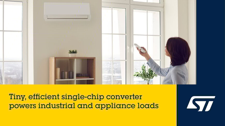 STMicroelectronics Packs 3A Buck Converter