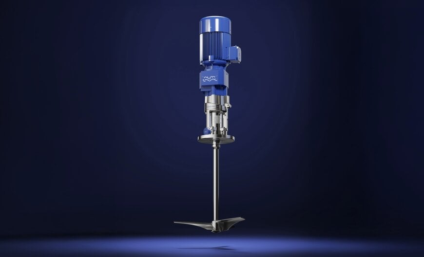 Agitadores higi&eacute;nicos para la mezcla industrial energ&eacute;ticamente eficiente