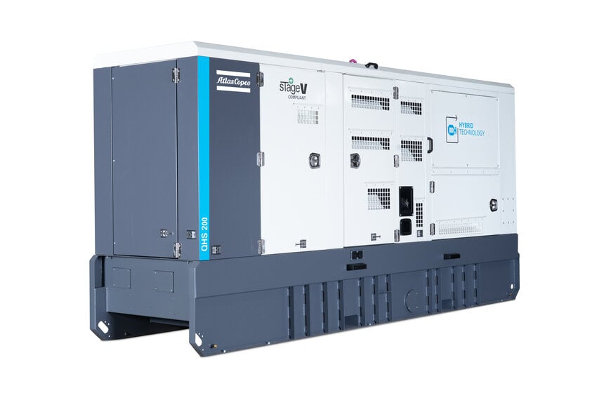 Atlas Copco Launches Hybrid Generators