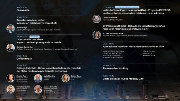 Universal Robots impulsa la innovaci&oacute;n en el metal en Zaragoza