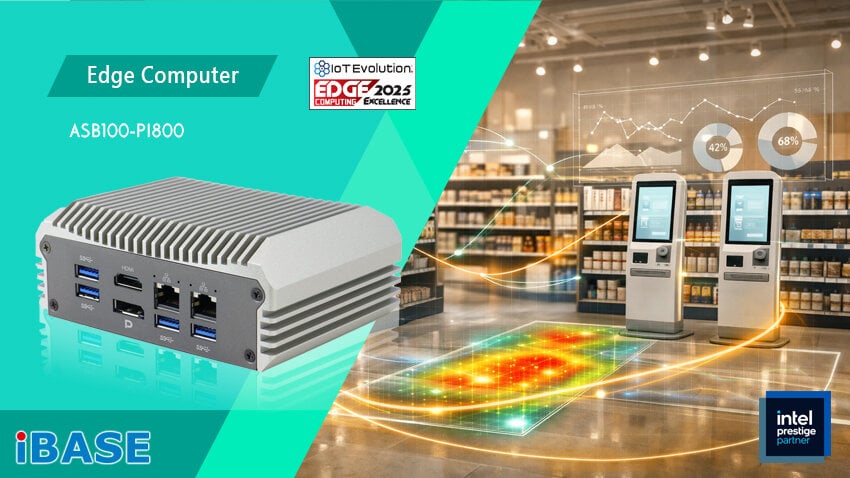 IBASE Launches Palm-Sized Edge Computer