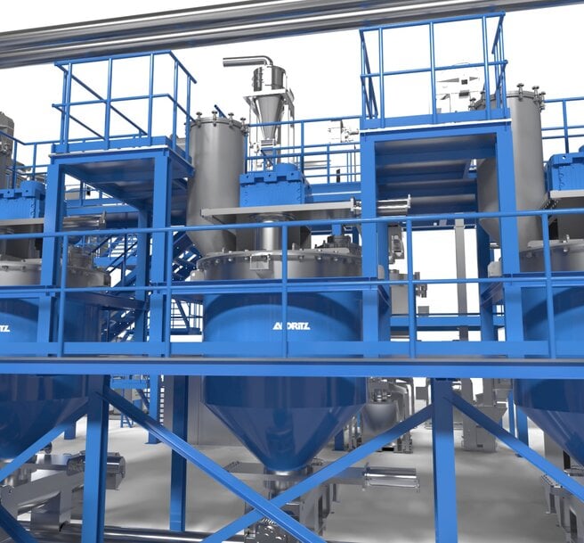 Helix Dryer Improves Lithium-Ion Battery Recycling