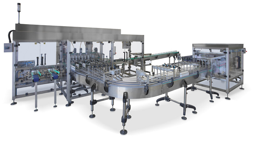 Confezionatrice automatica in tray per multipack senza plastica