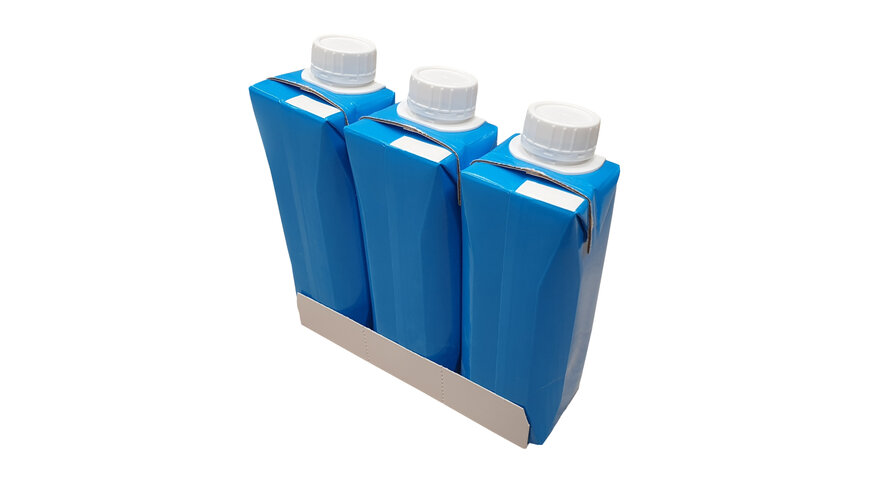 Confezionatrice automatica in tray per multipack senza plastica