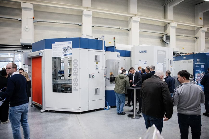 GROB introduces flexible robot cell for automated machining