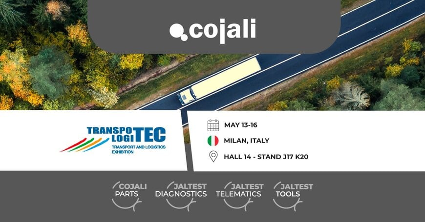 Cojali to Showcase Integrated CV Solutions at Transpotec Logitec 2026