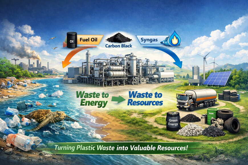 Niutech Pyrolysis Technology Revolutionizes Global Sustainable Plastic Waste Recycling Solutions