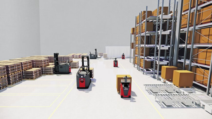 Automated material handling systems for high-capacity industrial logistics