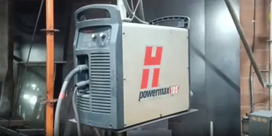 Corte a plasma industrial para maior produtividade e controle