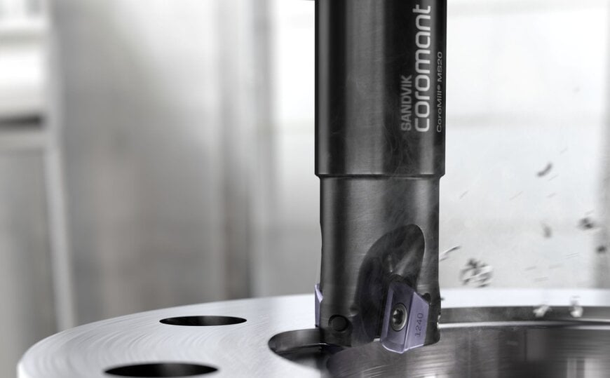 Sandvik Coromant développe une nuance de fraisage pour l'acier inoxydable